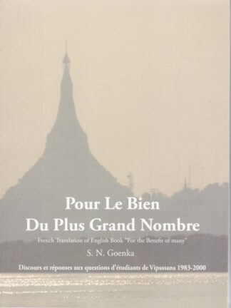 Pour le Bien du plus grand nombre
