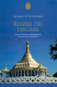 Résumé des discours du cours de 10 jours