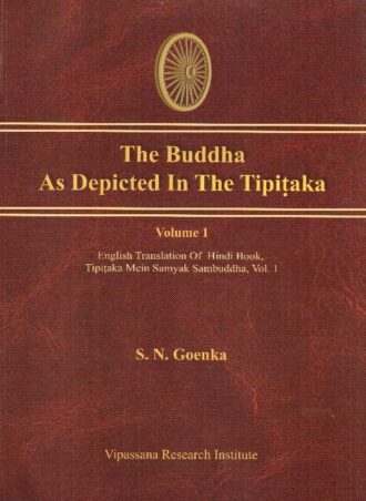 The Buddha as depicted in the Tipiṭaka - Volume I