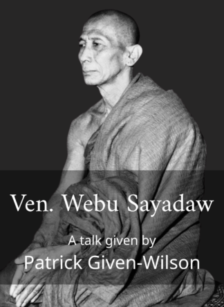 Ven. Webu Sayadaw